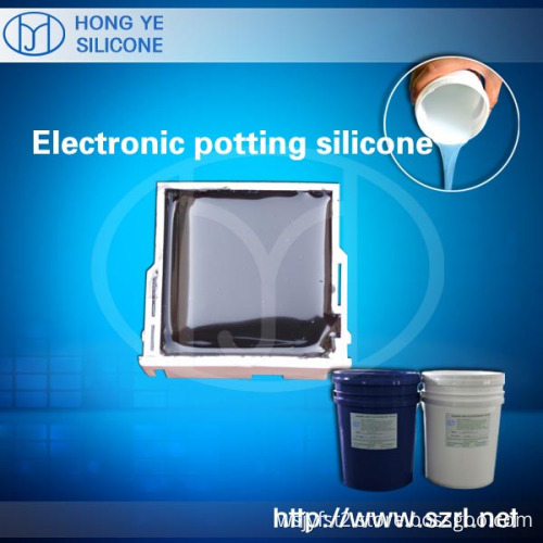 Electronic potting compound silicone rubber